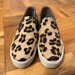 Sketchers Cheetah Print Slip-on Shoes